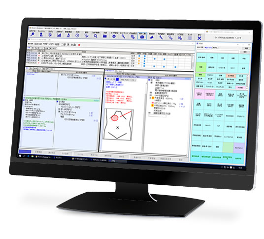 電子カルテ 日医標準レセプトソフト対応 システム Doctor S Desktop3 ドクターズデスクトップ3 電子カルテ 日医標準レセプトソフト対応 システム Doctor S Desktop3 ドクターズデスクトップ3